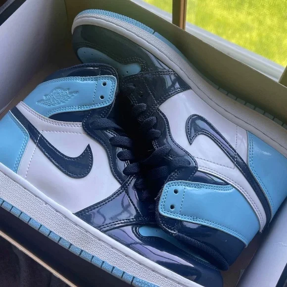 Nike Shoes Womens 65 Air Jordan Retro High Og Blue Chill Poshmark